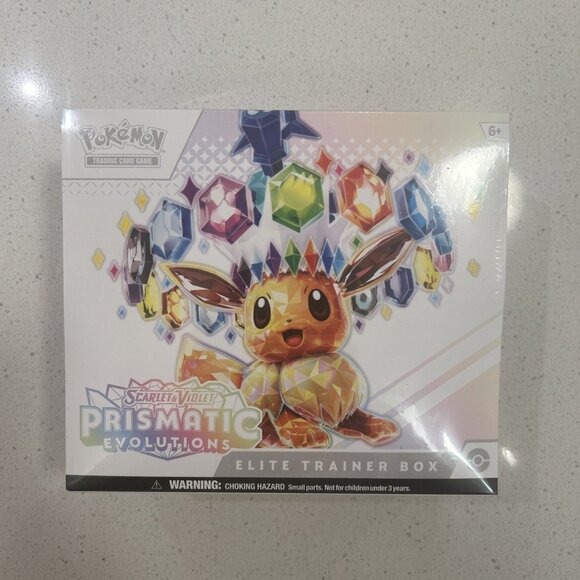 Pokemon TCG Prismatic Evolutions ETB Elite Trainer Box SEALED ⭐️ - Picture 1 of 3
